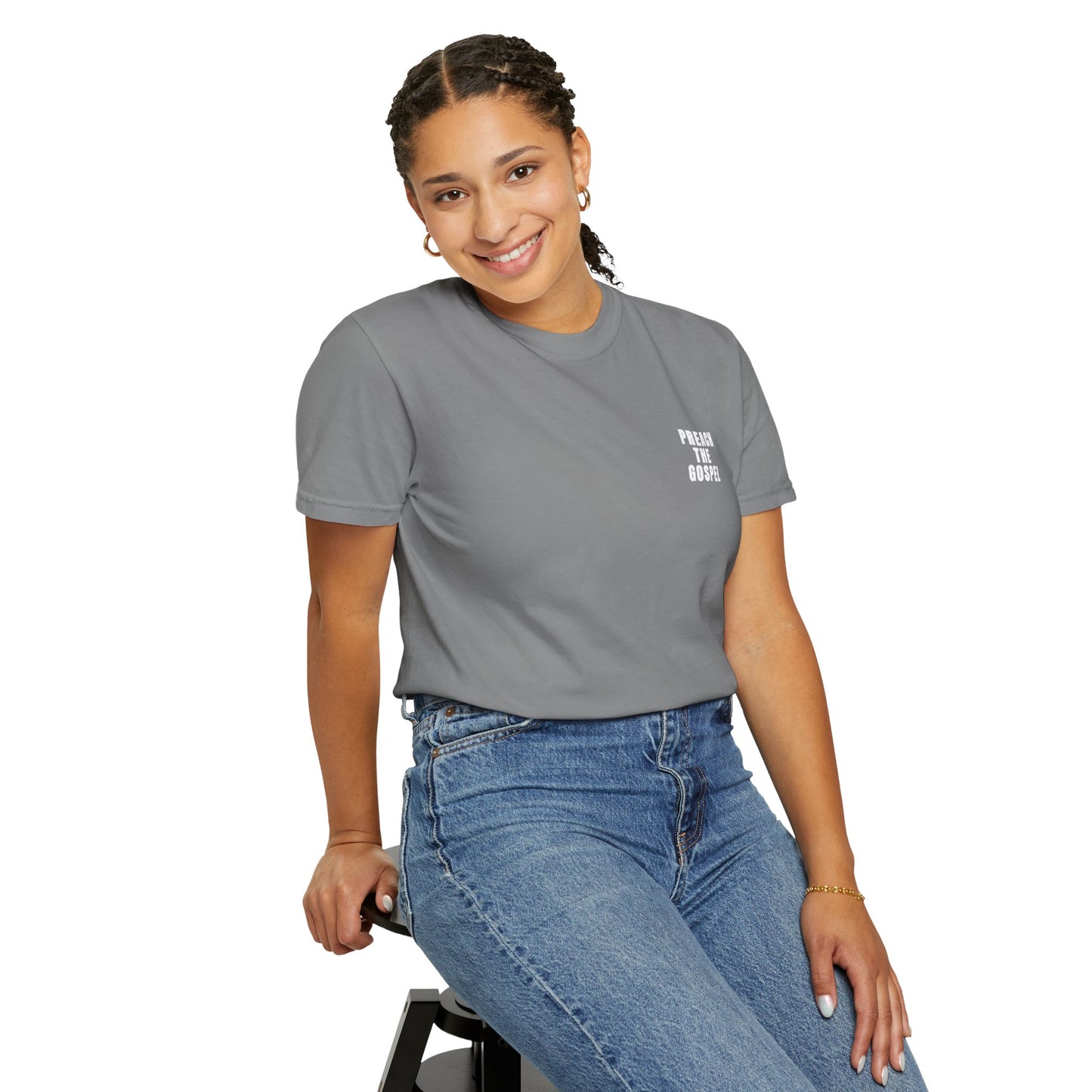 Preach the Gospel Conversation Piece Unisex Garment-Dyed