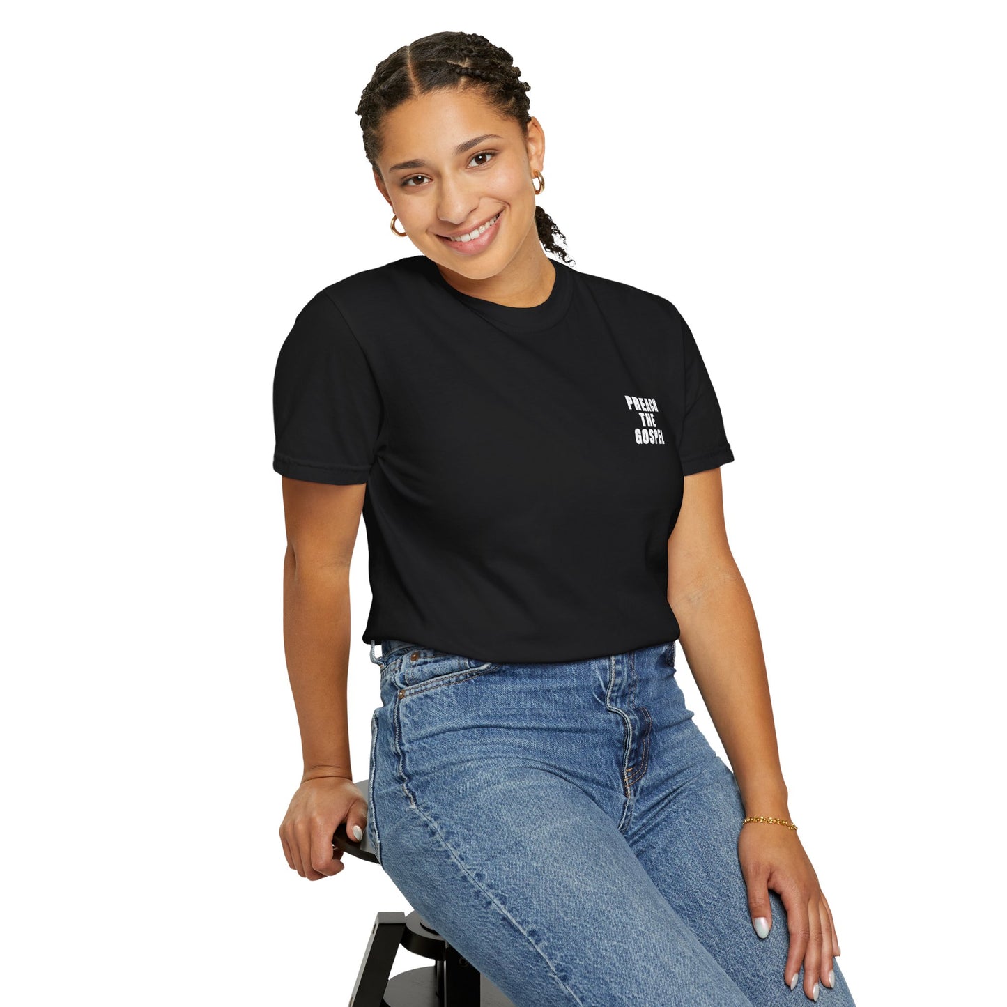 Preach the Gospel Conversation Piece Unisex Garment-Dyed