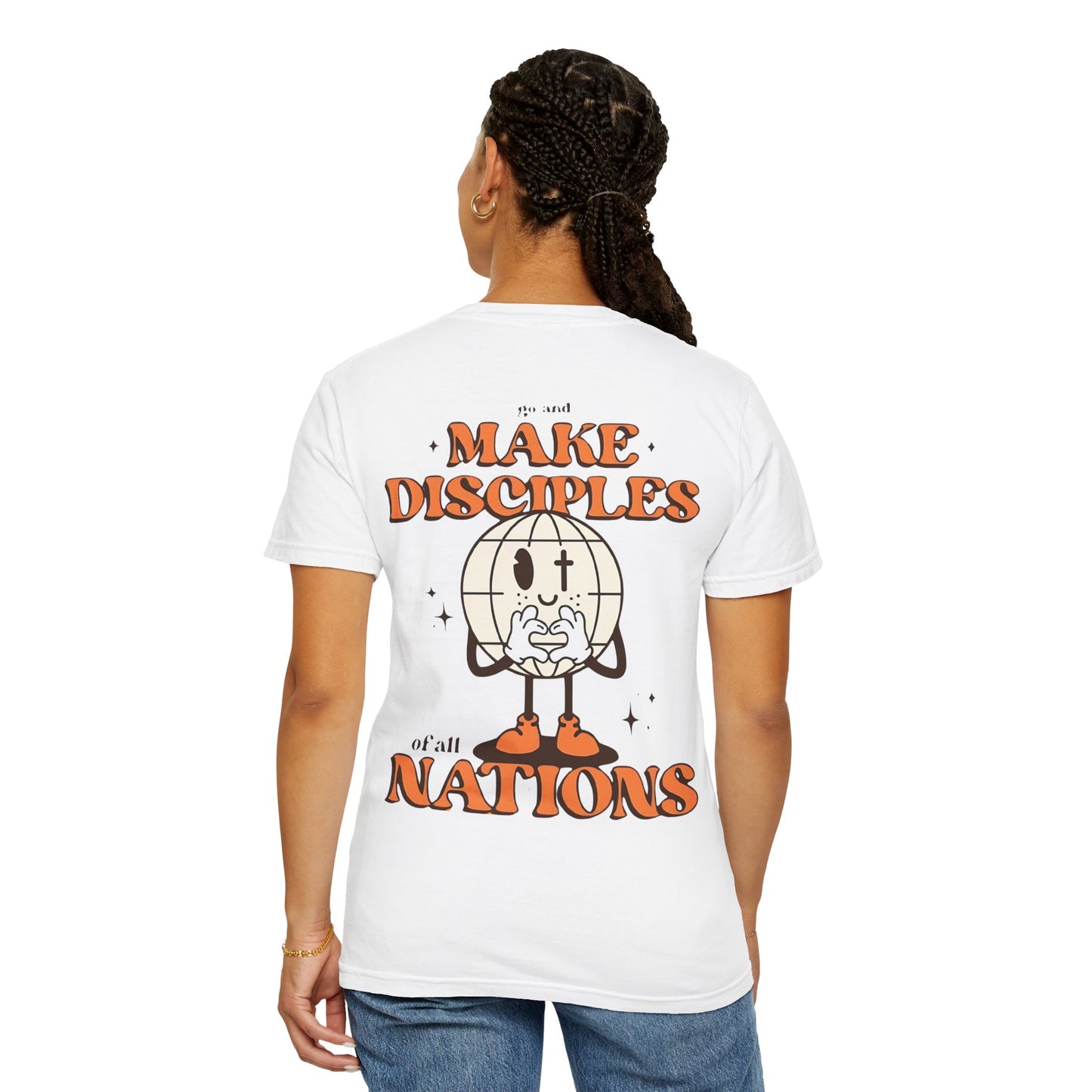 Go Make Disciples - Garment-Dyed Christian Tee