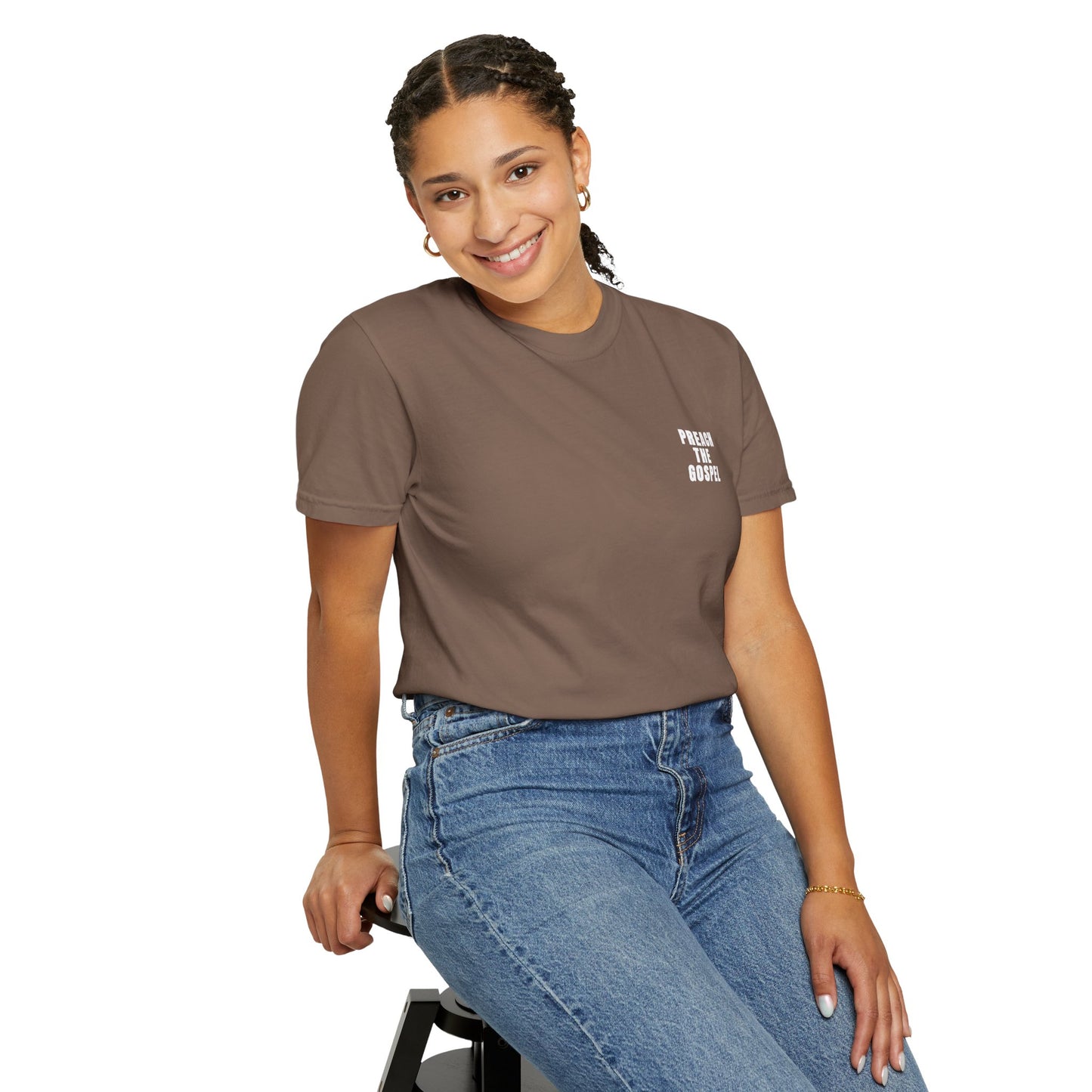 Preach the Gospel Conversation Piece Unisex Garment-Dyed