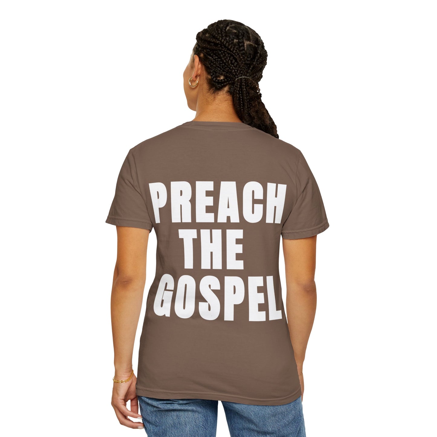 Preach the Gospel Conversation Piece Unisex Garment-Dyed