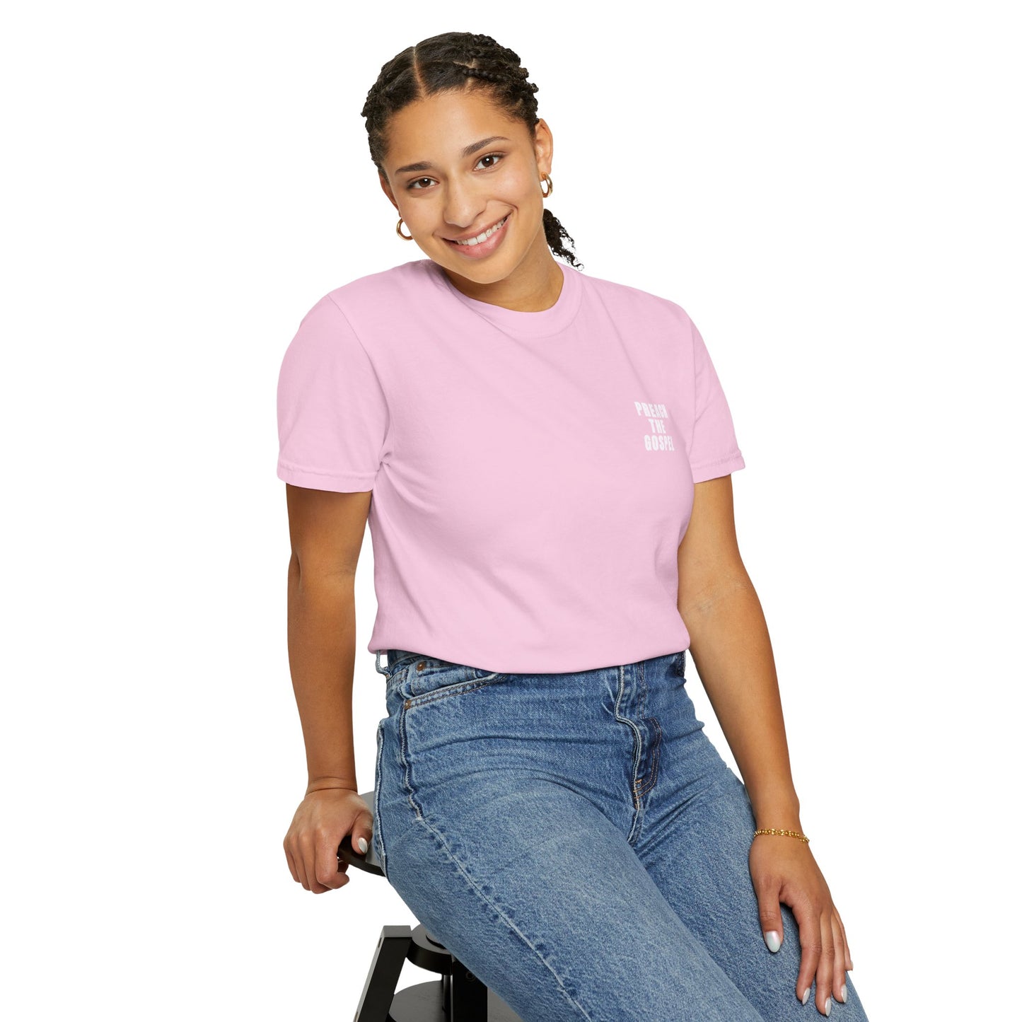 Preach the Gospel Conversation Piece Unisex Garment-Dyed