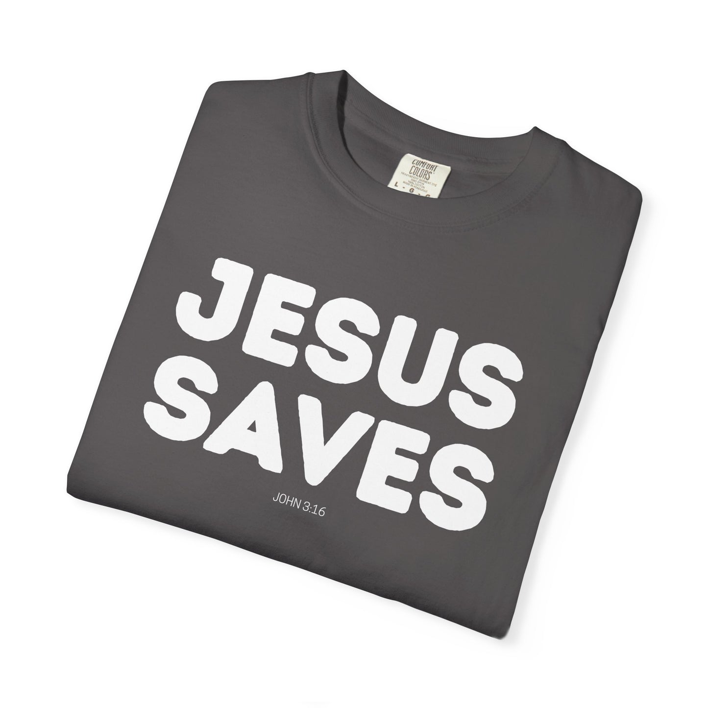 JESUS SAVES - Christian Unisex T-shirt -
