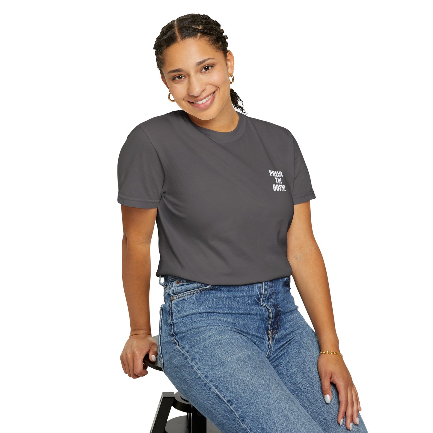 Preach the Gospel Conversation Piece Unisex Garment-Dyed