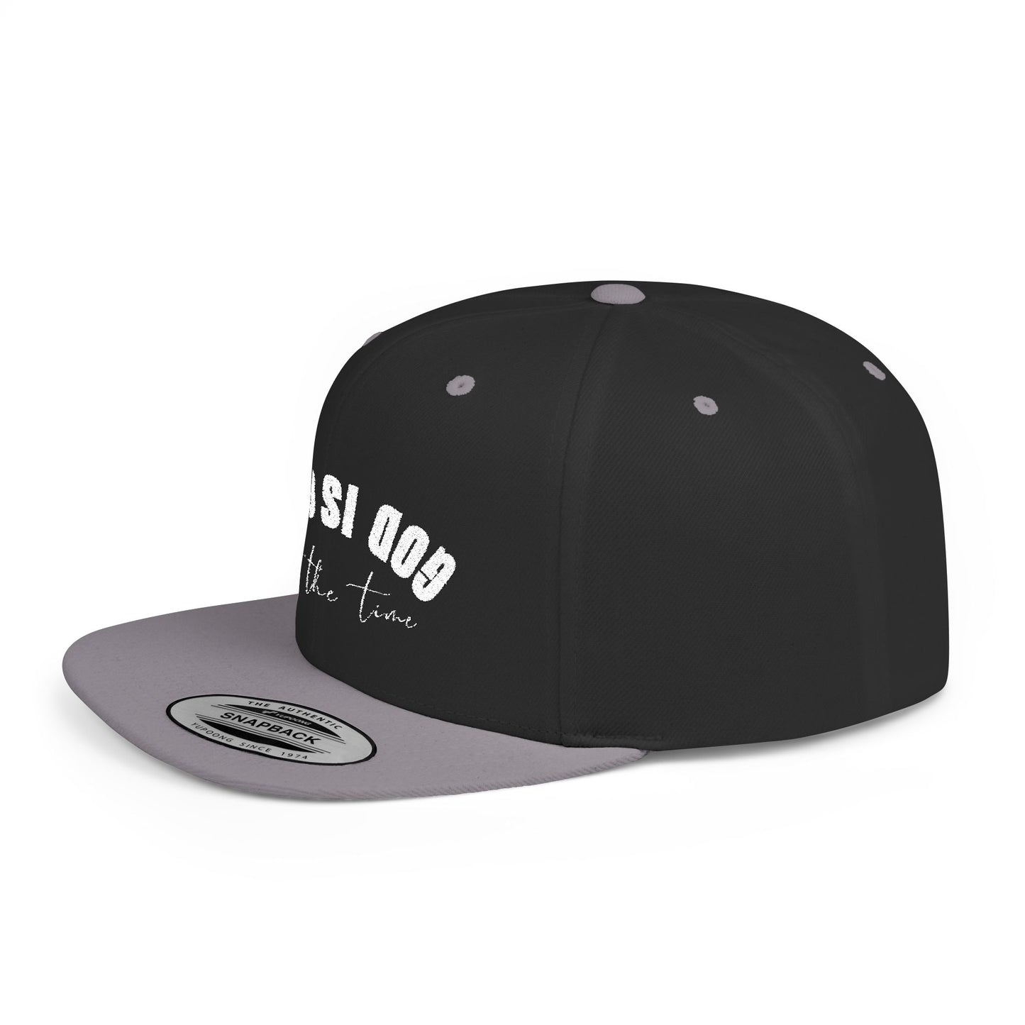 GOD IS GOOD - upside down Hat