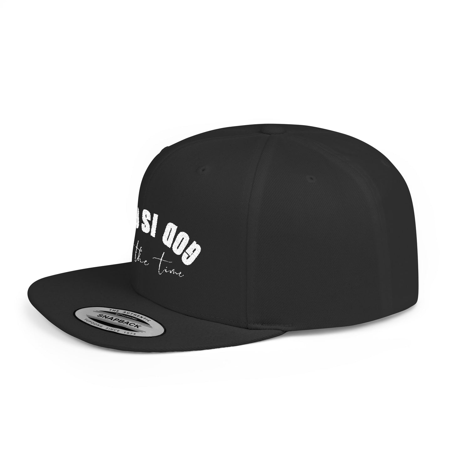 GOD IS GOOD - upside down Hat