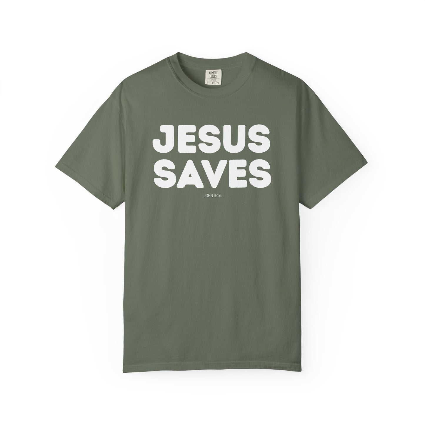JESUS SAVES - Christian Unisex T-shirt -