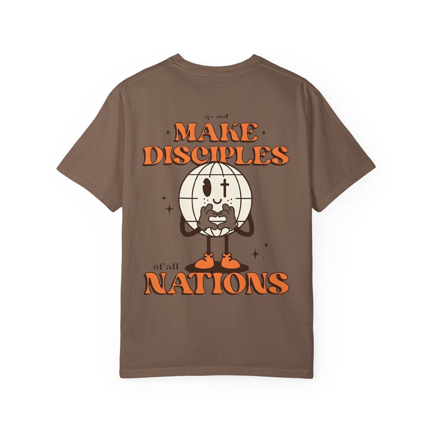 Go Make Disciples - Garment-Dyed Christian Tee