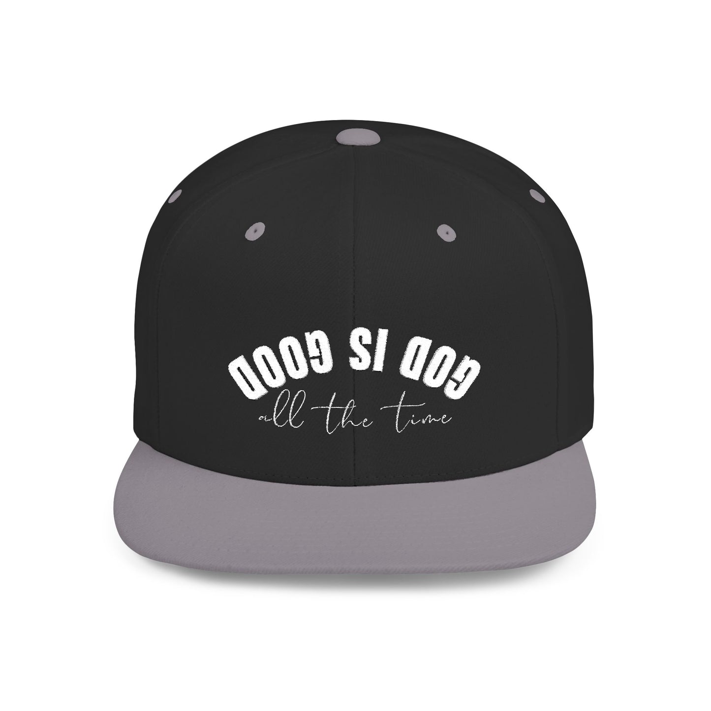 GOD IS GOOD - upside down Hat