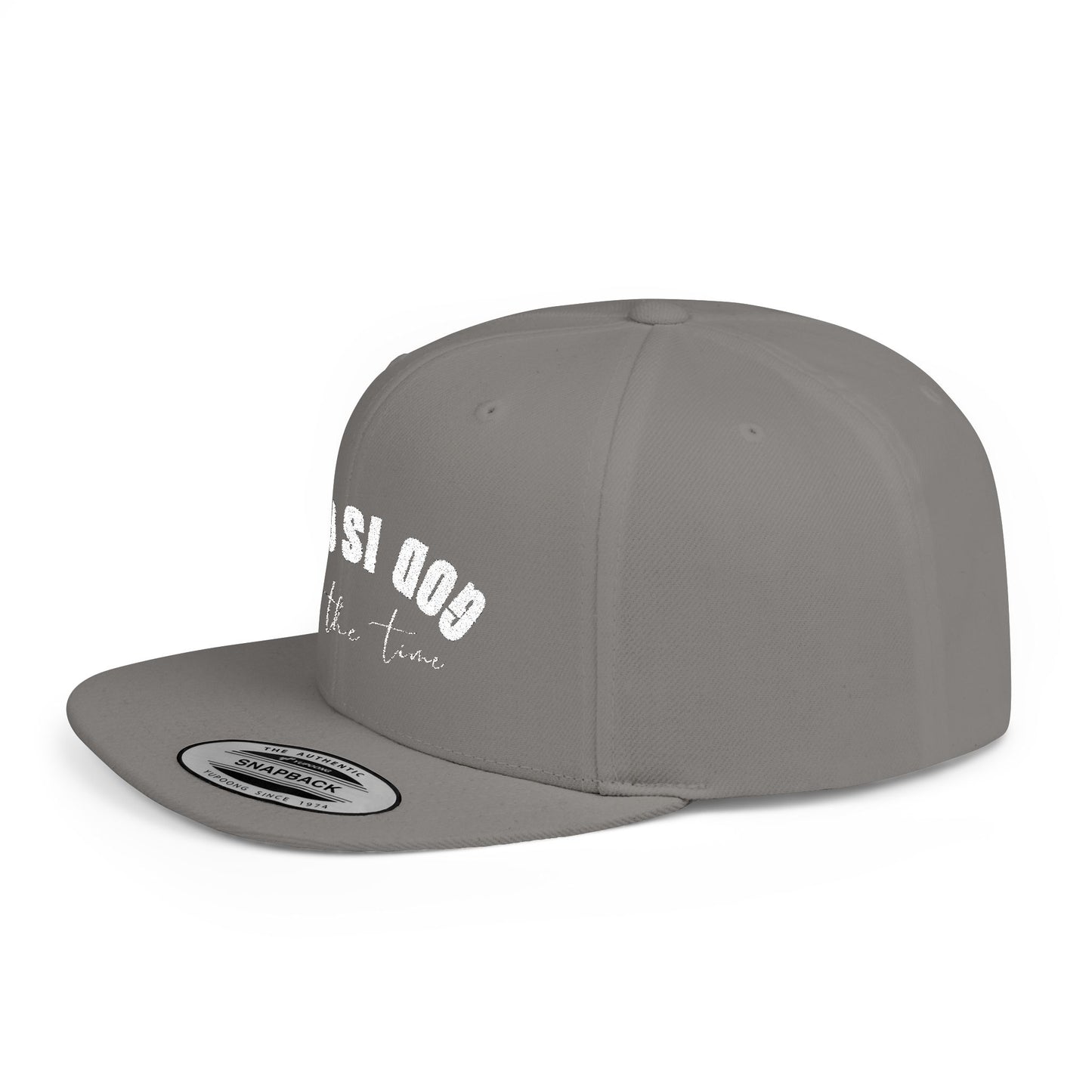 GOD IS GOOD - upside down Hat