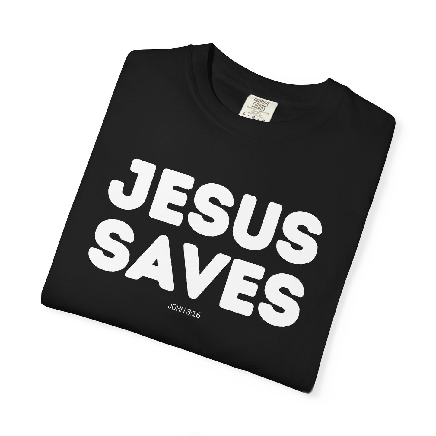 JESUS SAVES - Christian Unisex T-shirt -