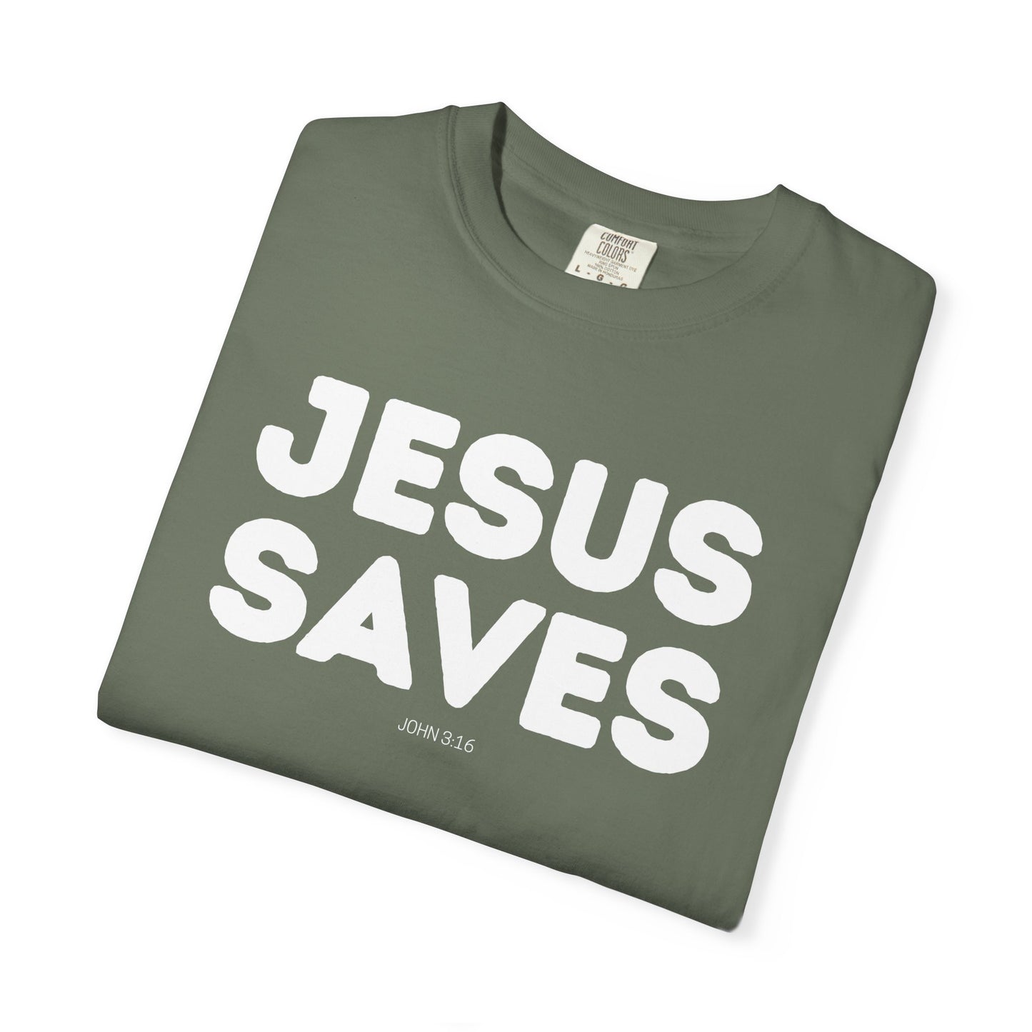 JESUS SAVES - Christian Unisex T-shirt -