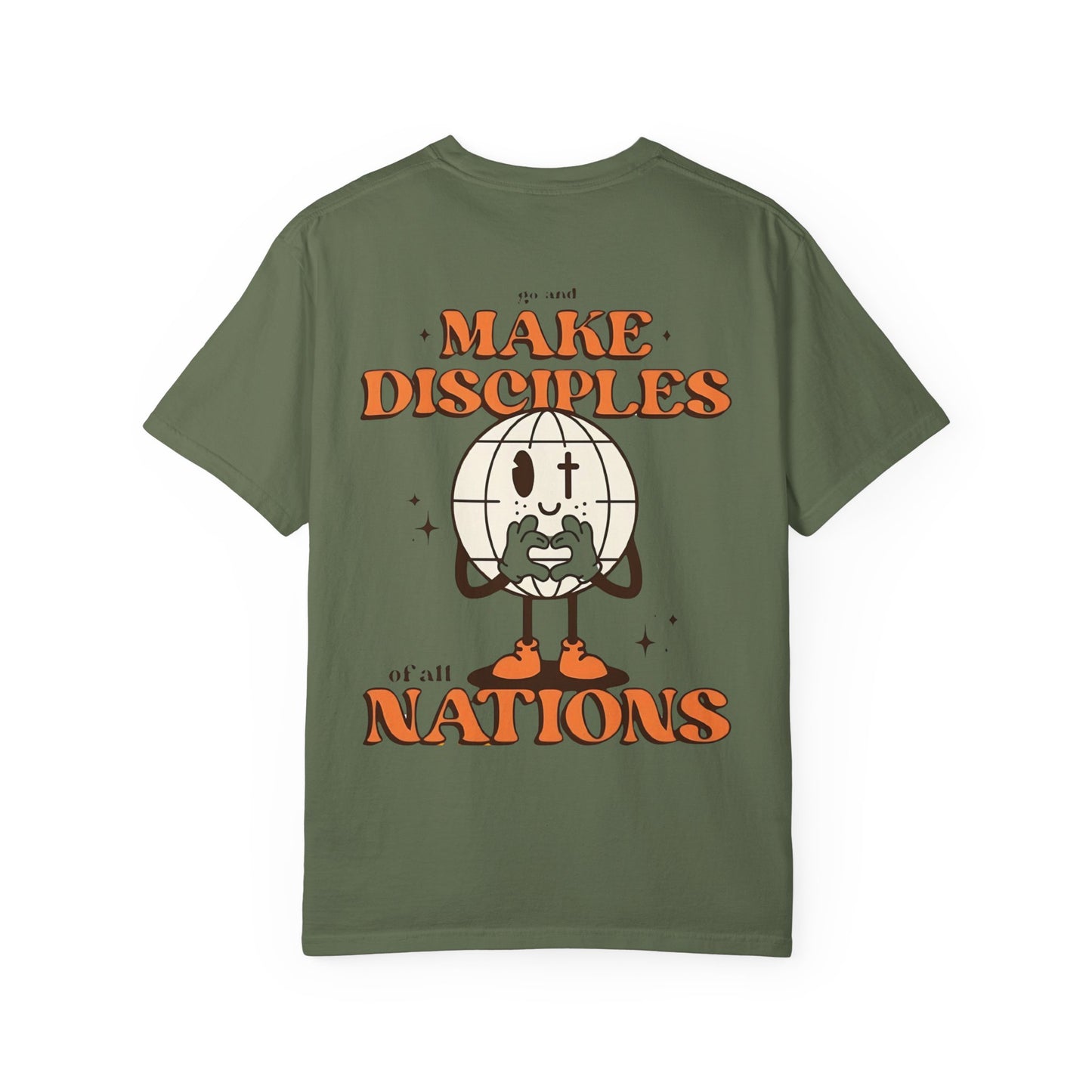 Go Make Disciples - Garment-Dyed Christian Tee