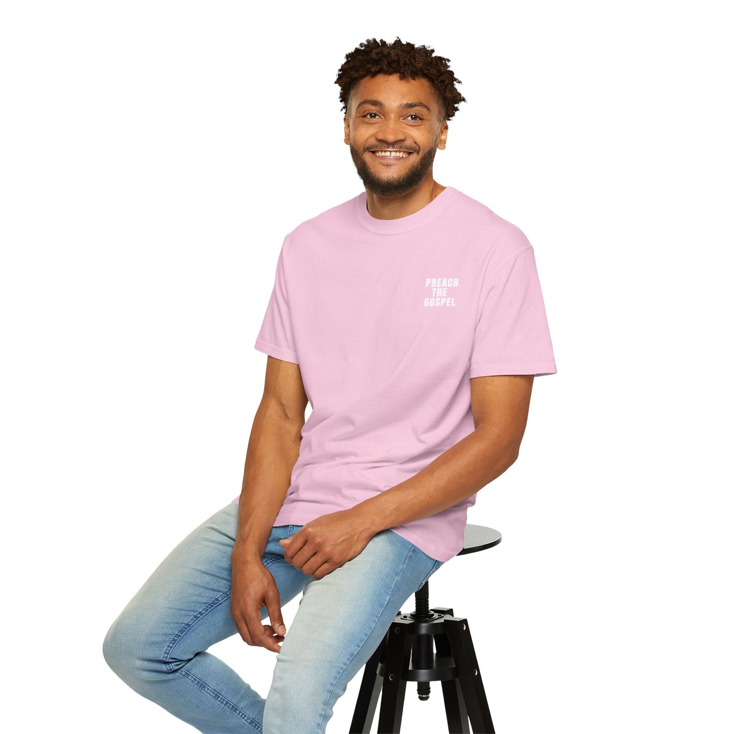 Preach the Gospel Conversation Piece Unisex Garment-Dyed