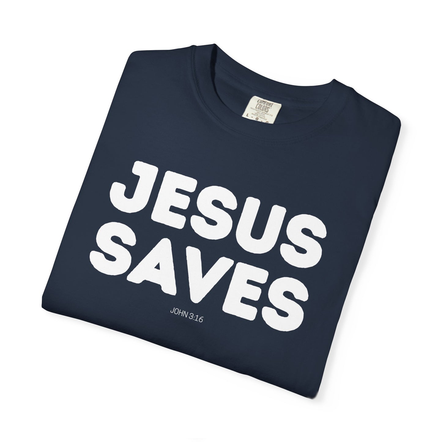 JESUS SAVES - Christian Unisex T-shirt -
