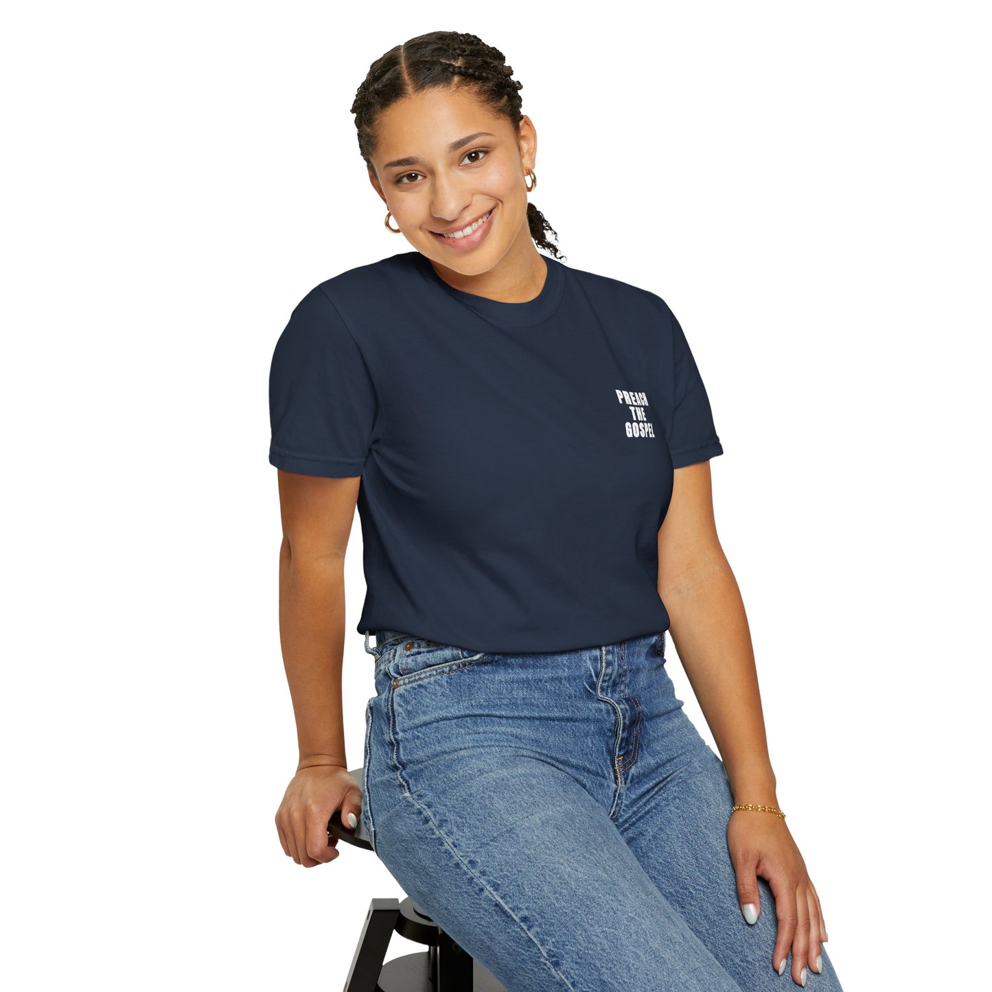 Preach the Gospel Conversation Piece Unisex Garment-Dyed