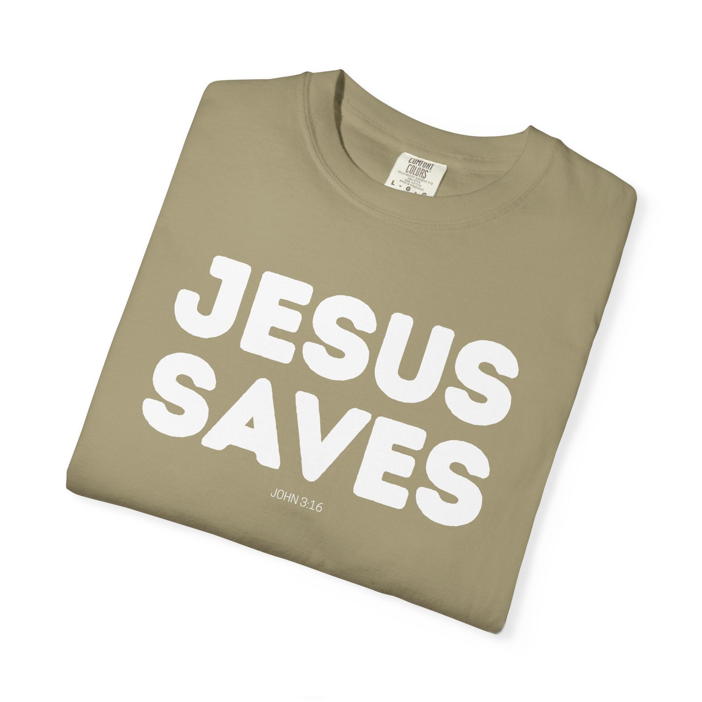 JESUS SAVES - Christian Unisex T-shirt -