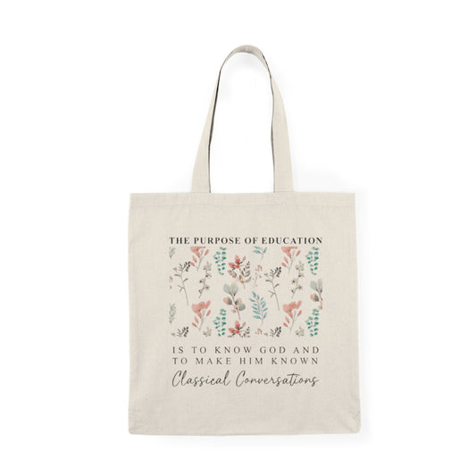 THE PURPOSE OF EDUCATION - Tote Bag