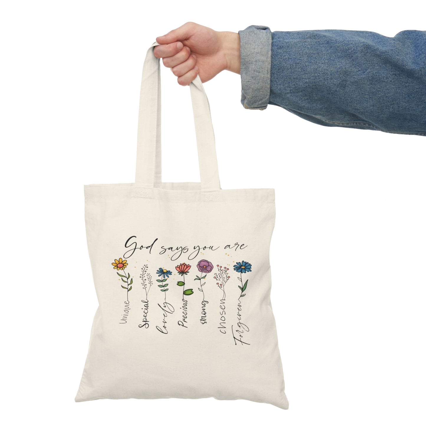 GOD SAYS YOU ARE - Tote Bag