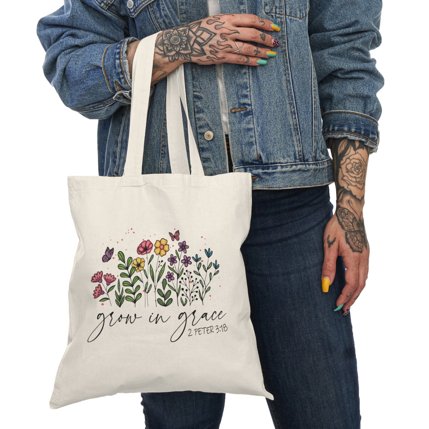 GROW IN GRACE -Tote Bag