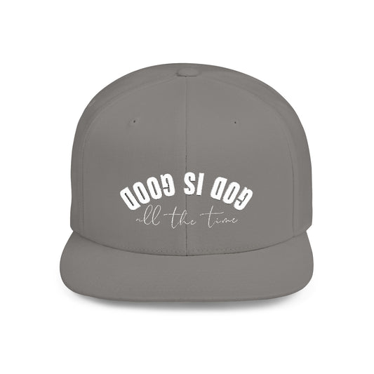 GOD IS GOOD - upside down Hat